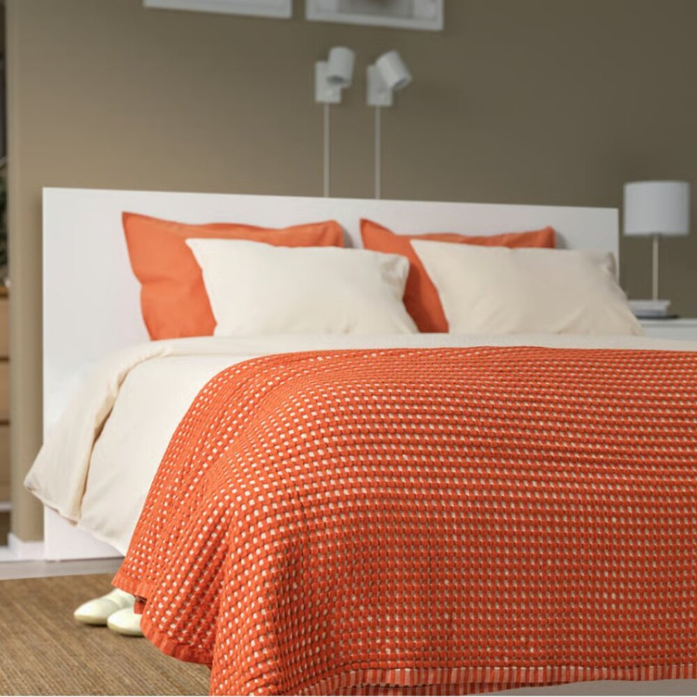 Ikea Twin/Twin X-long Reversible Bedspread - NEVER BEEN USED